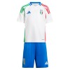 Officiële Voetbalshirt + Korte Broek Italië Uit EK 2024 - Kids